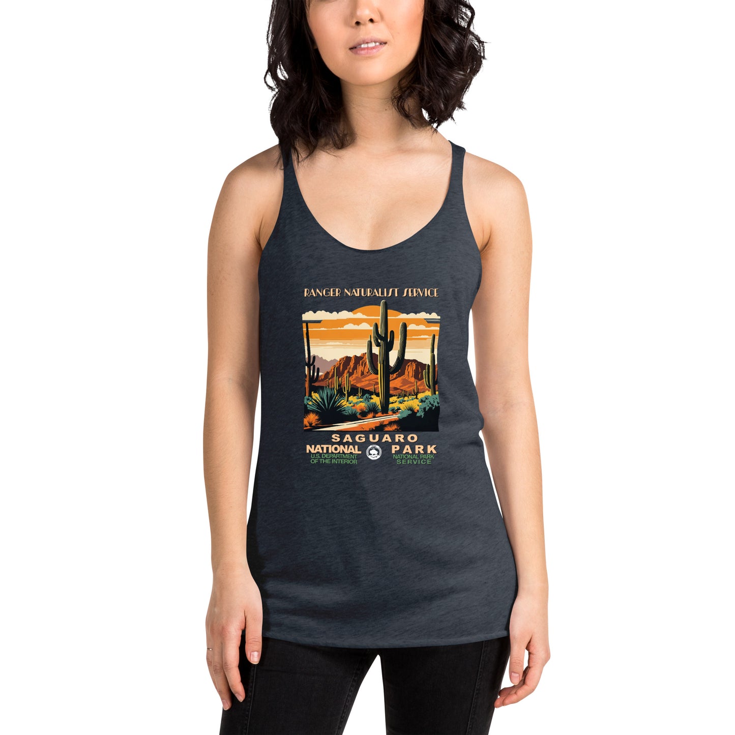 WPA National Park Collection - Saguaro National Park - Women's Racerback Tank