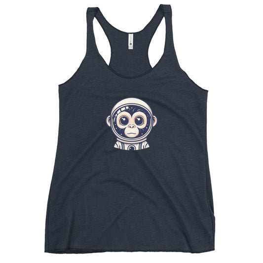 Astro Chimp - Women's Racerback Tank