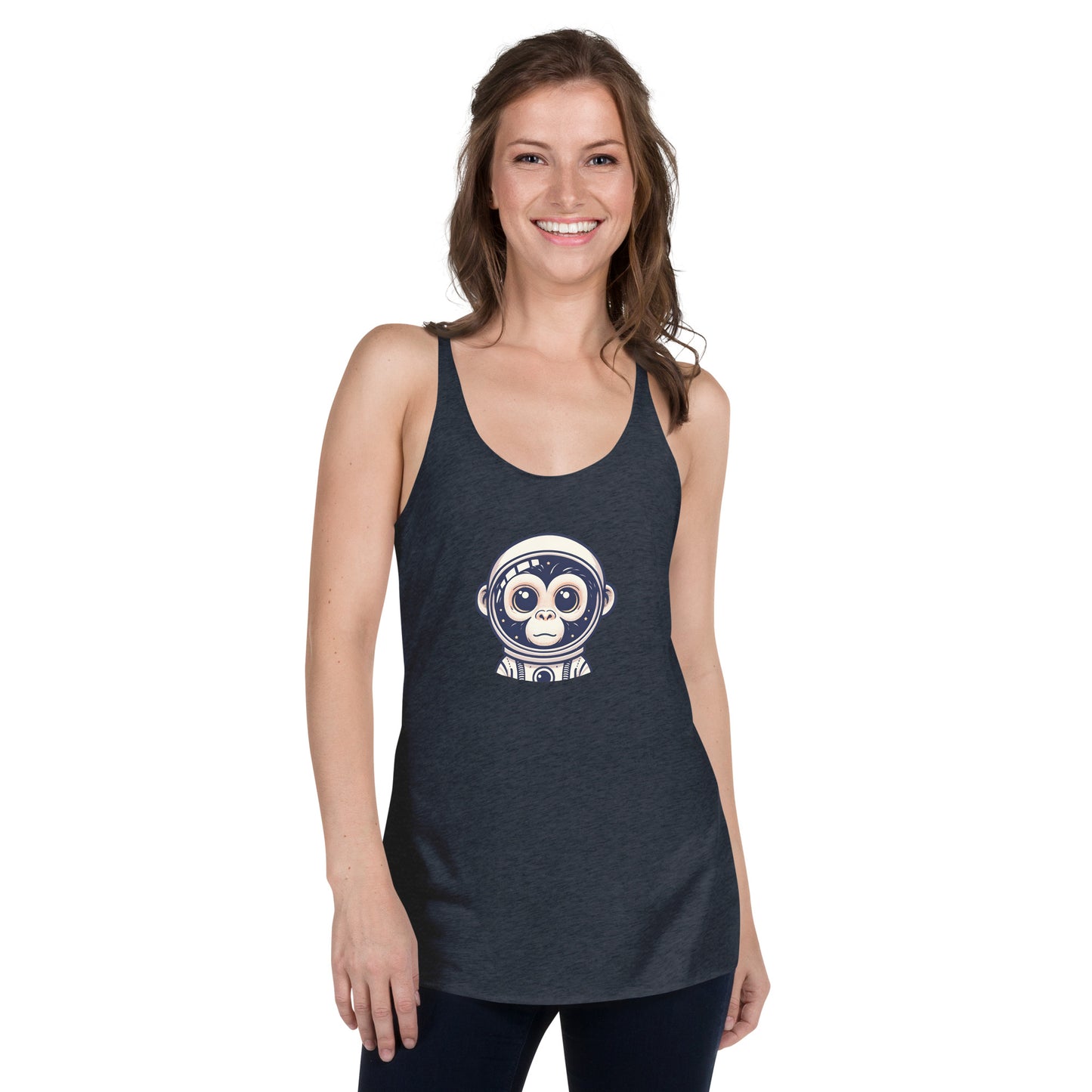 Astro Chimp - Women's Racerback Tank