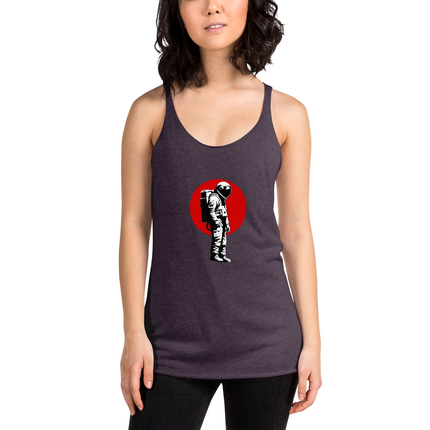 Astronaut No. 7 - Women's Racerback Tank