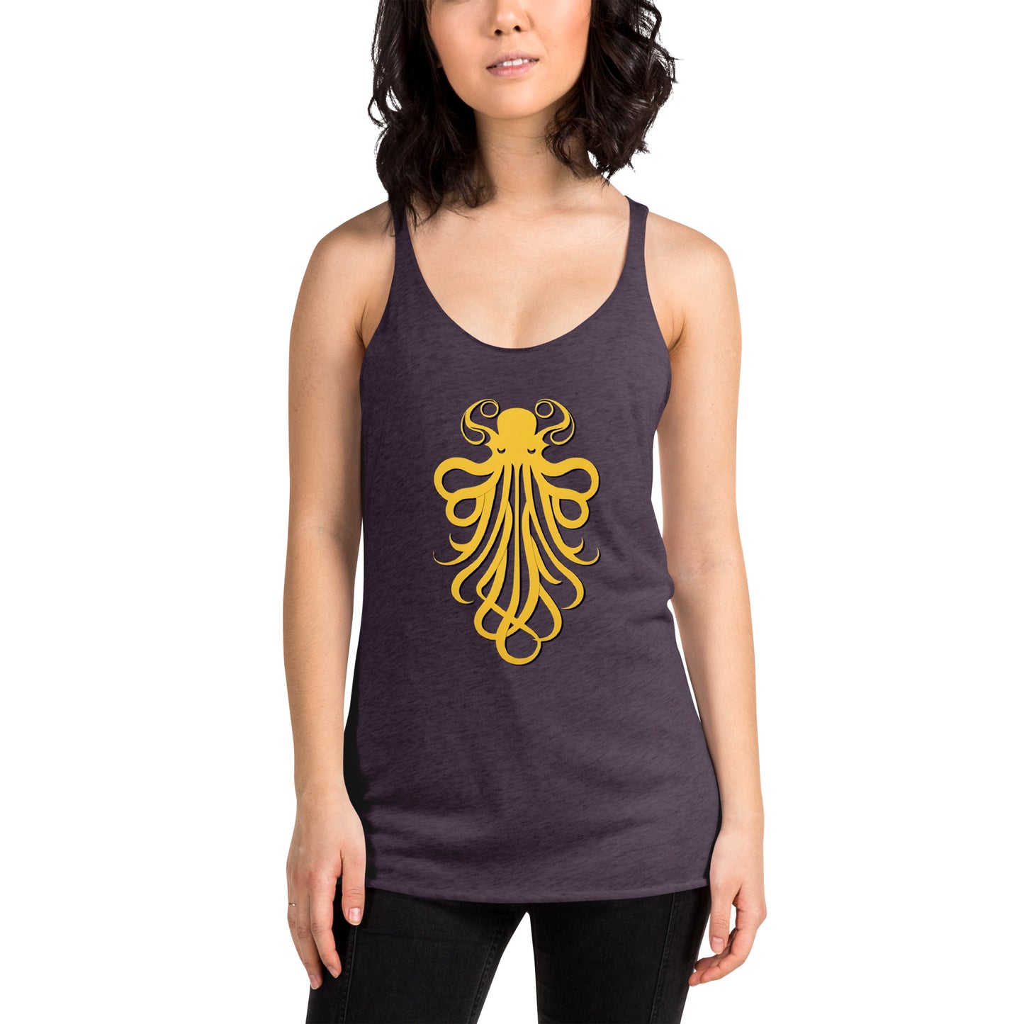 Awesome Orange Octopus No. 4 - Women's Racerback Tank