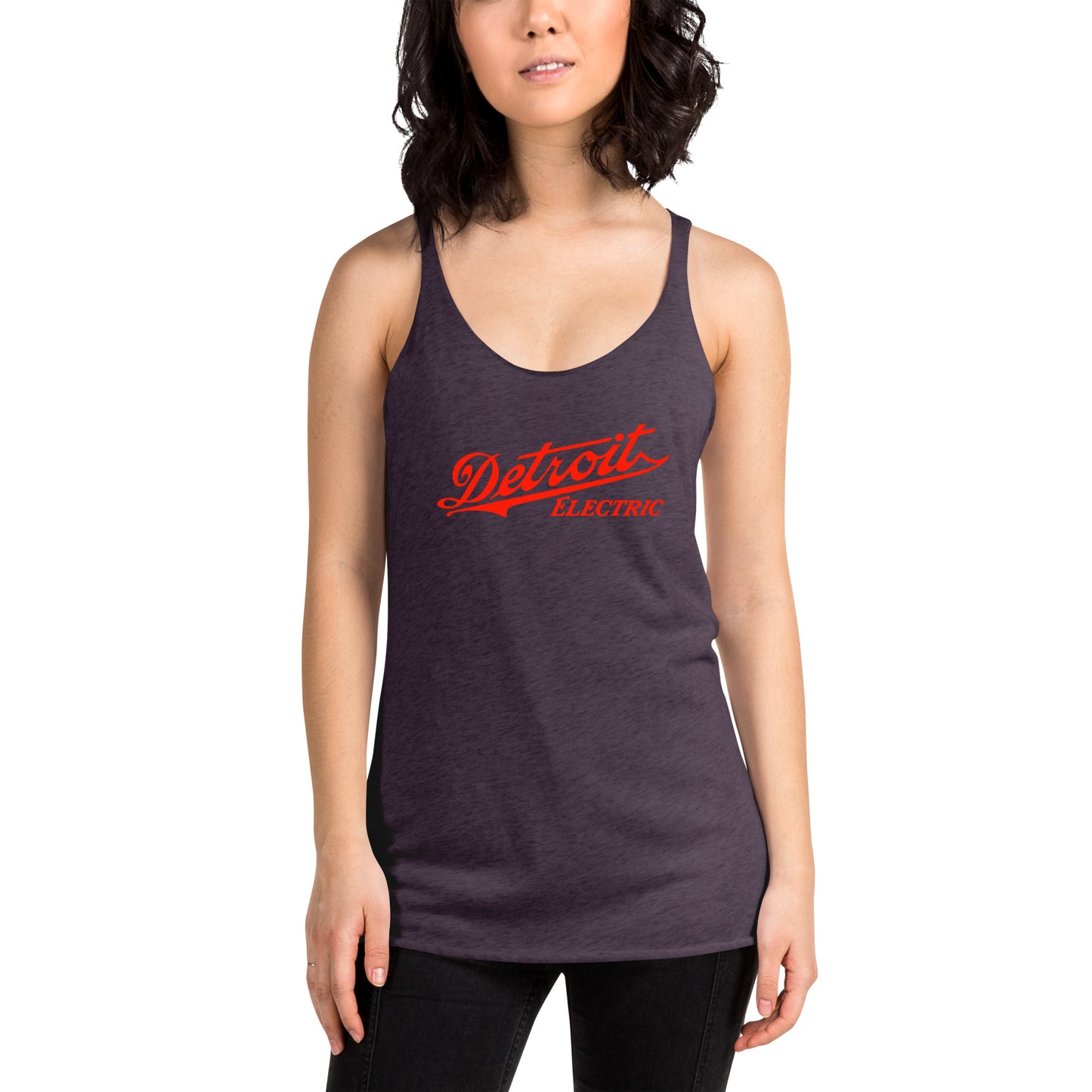 Forgotten Brands - Detroit Electric - Women's Racerback Tank