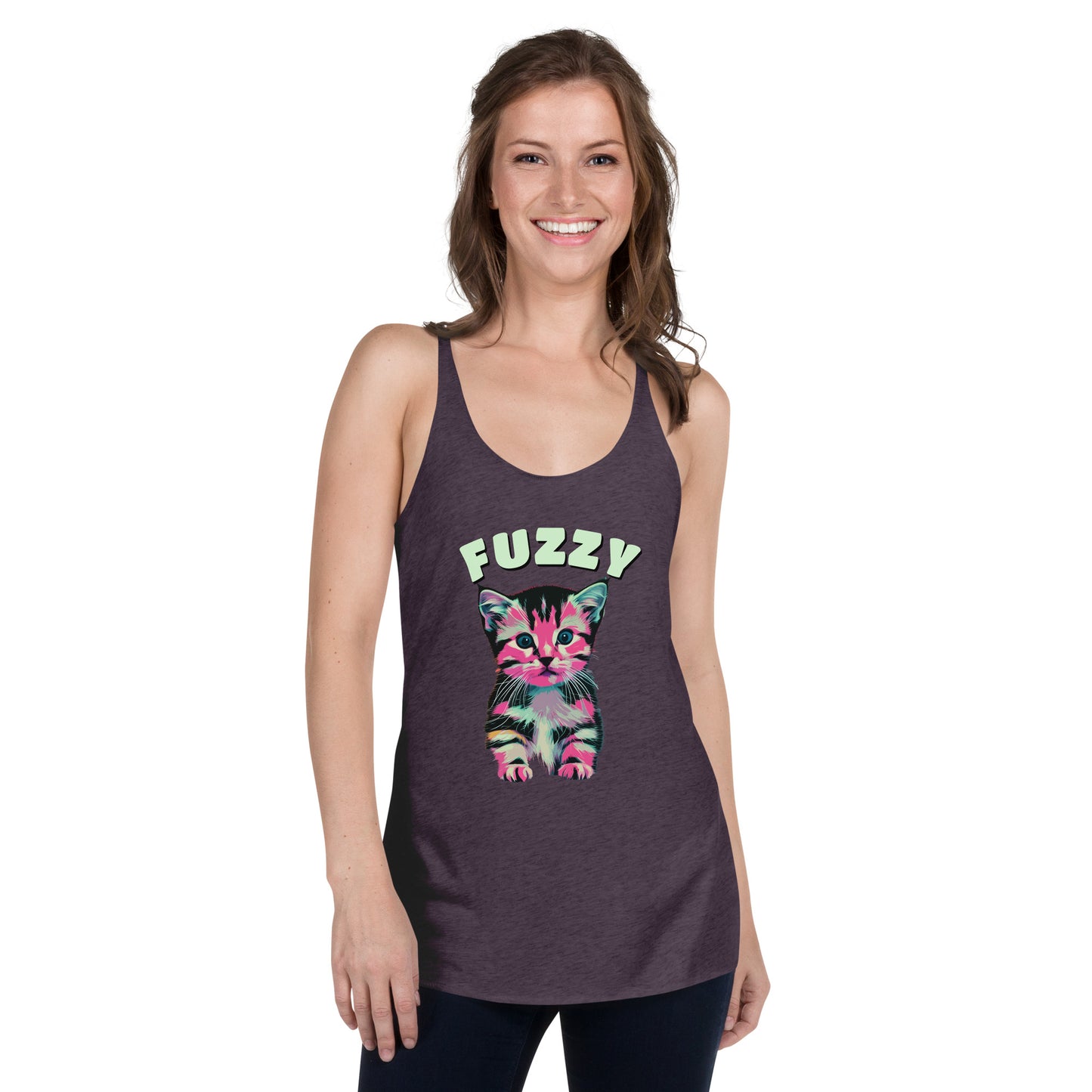 Fuzzy Kitty - Women's Racerback Tank