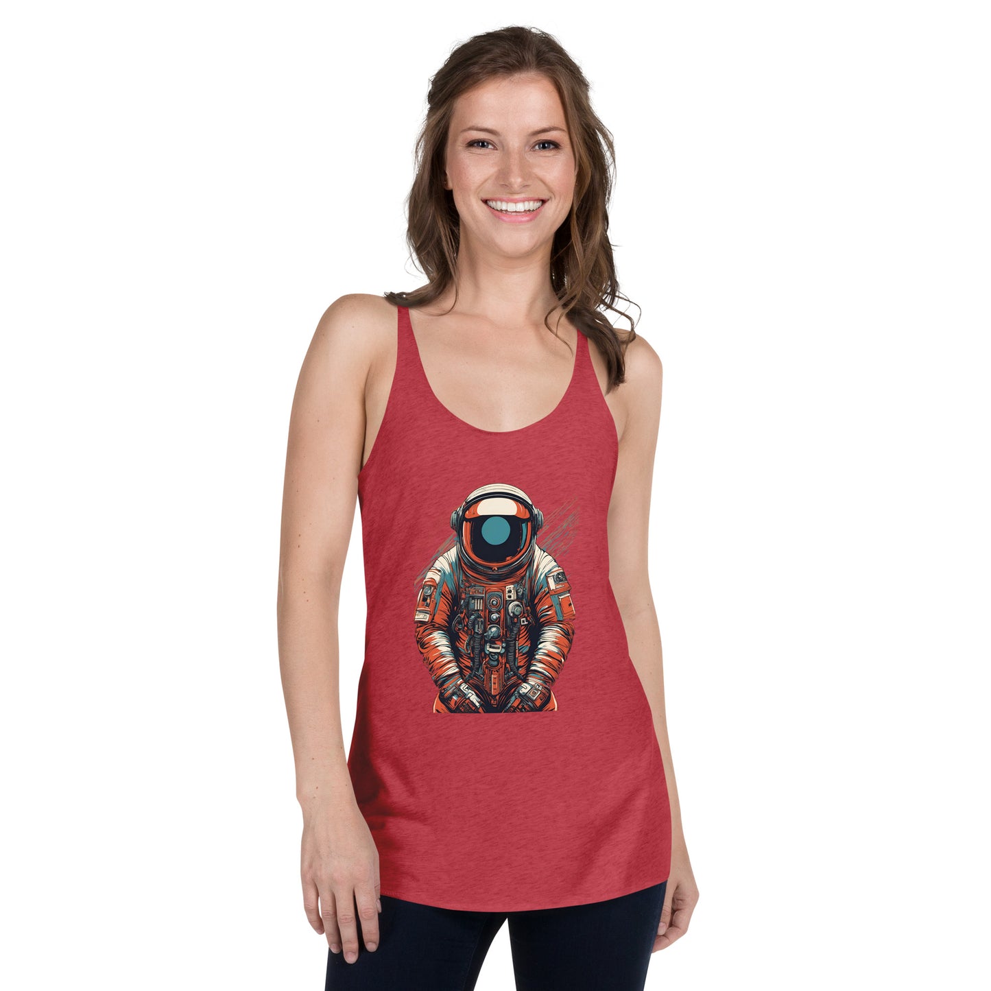 Astronaut No. 9 - Women's Racerback Tank