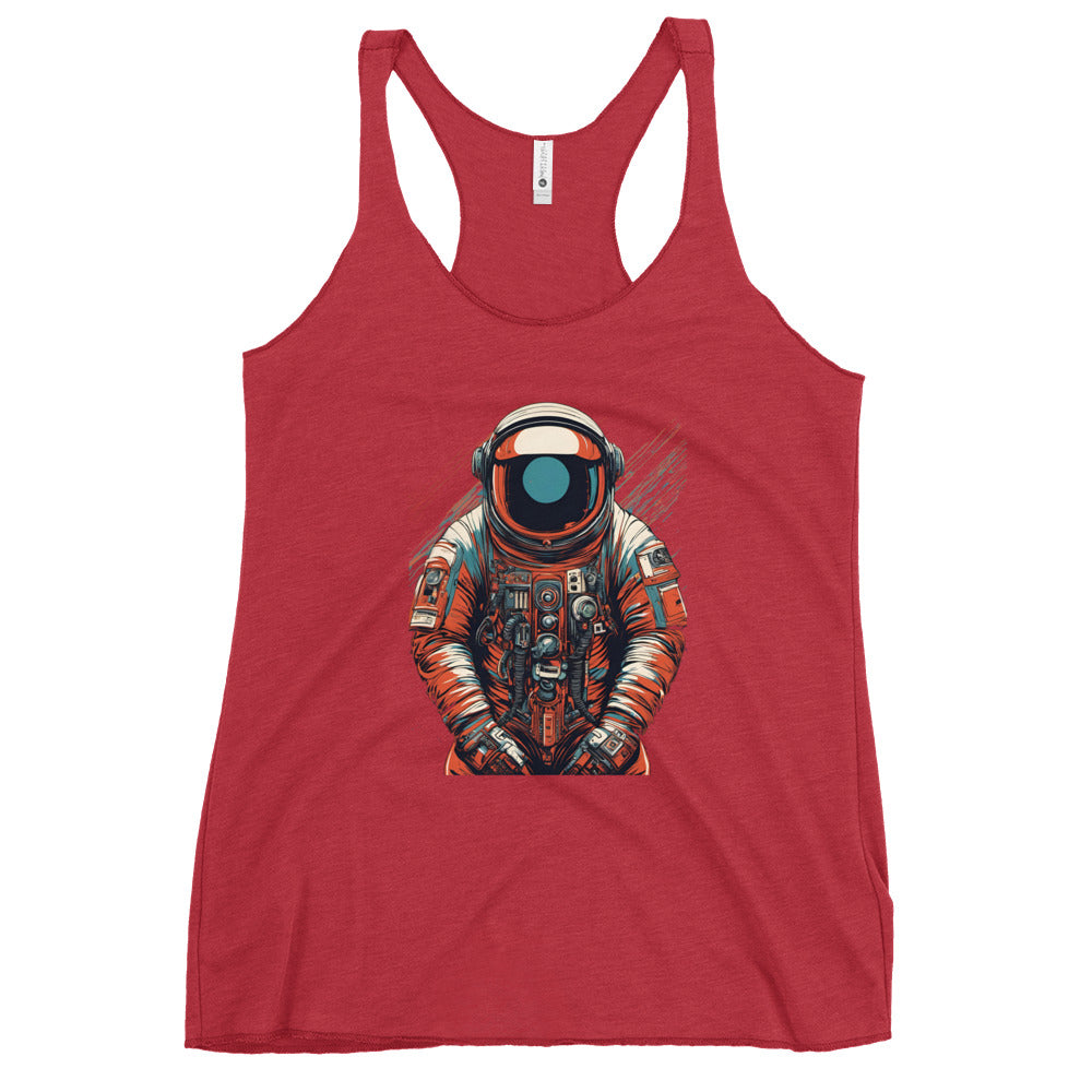 Astronaut No. 9 - Women's Racerback Tank