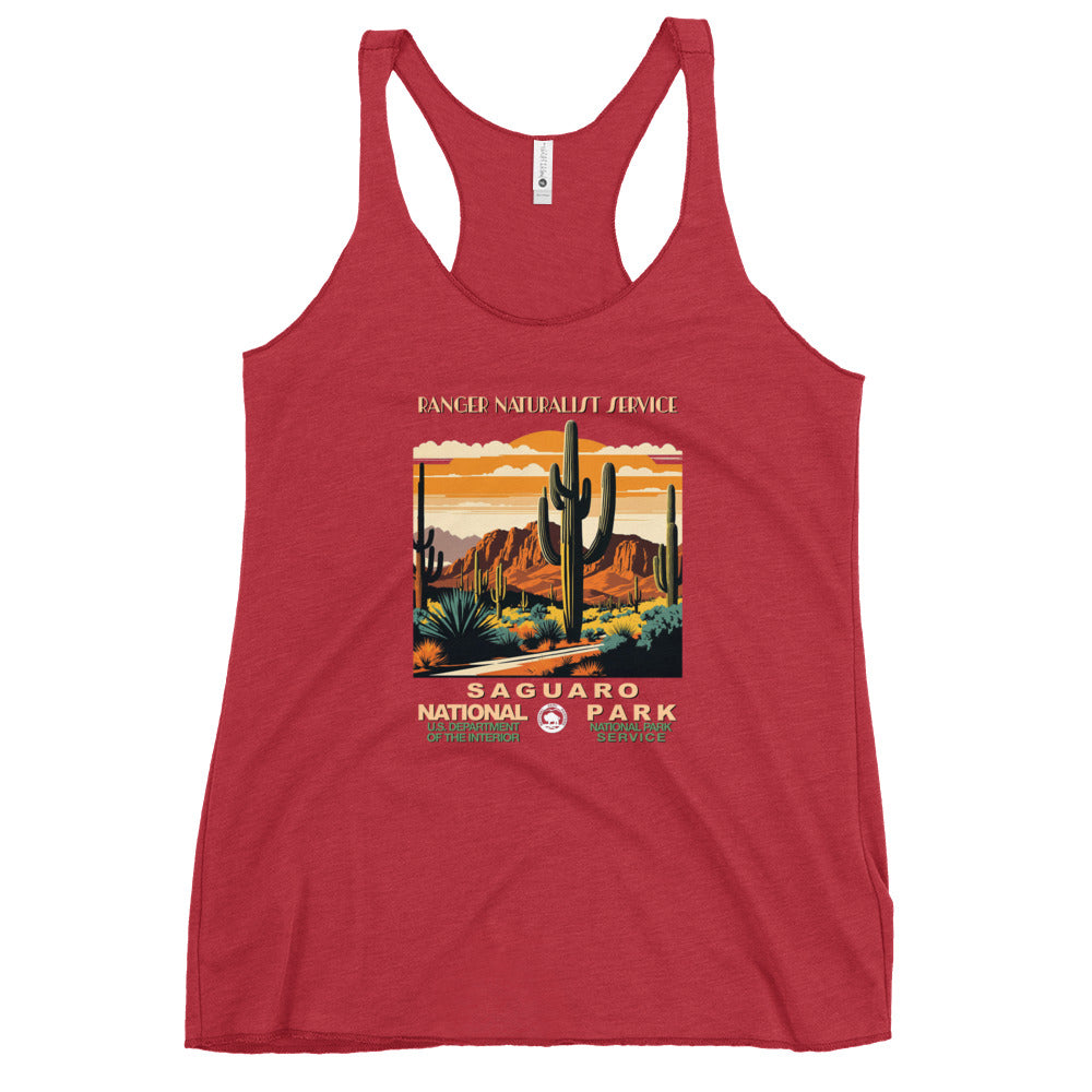 WPA National Park Collection - Saguaro National Park - Women's Racerback Tank