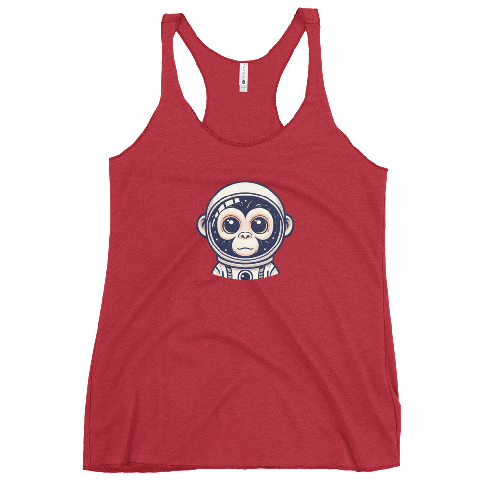 Astro Chimp - Women's Racerback Tank