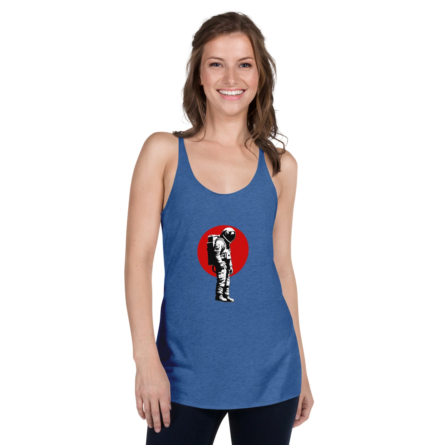 Astronaut No. 7 - Women's Racerback Tank