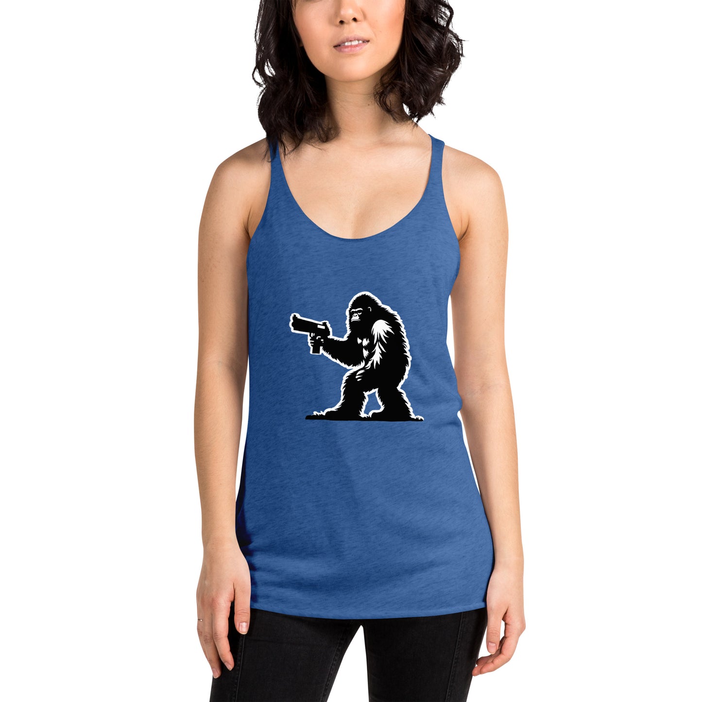 Sasquatch No. 2 - Women's Racerback Tank