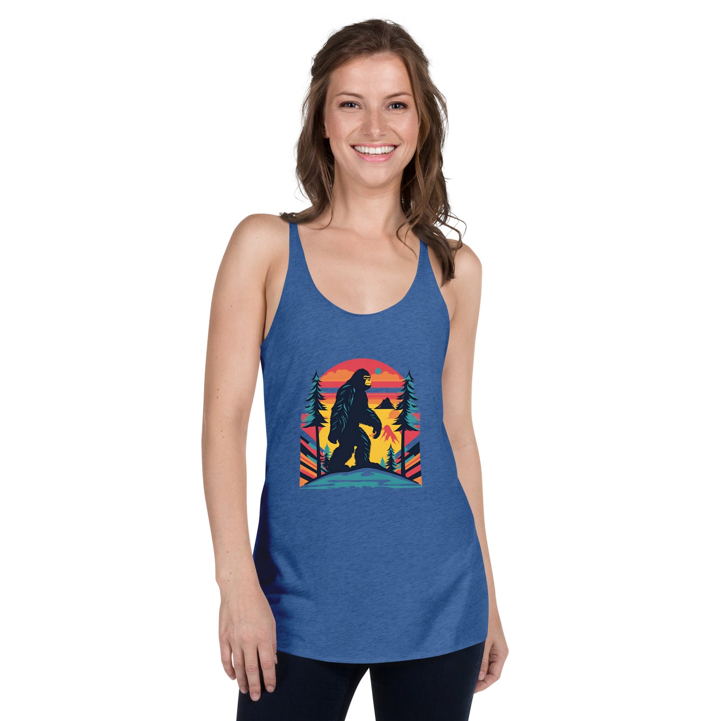 Sasquatch No. 1 - Women's Racerback Tank