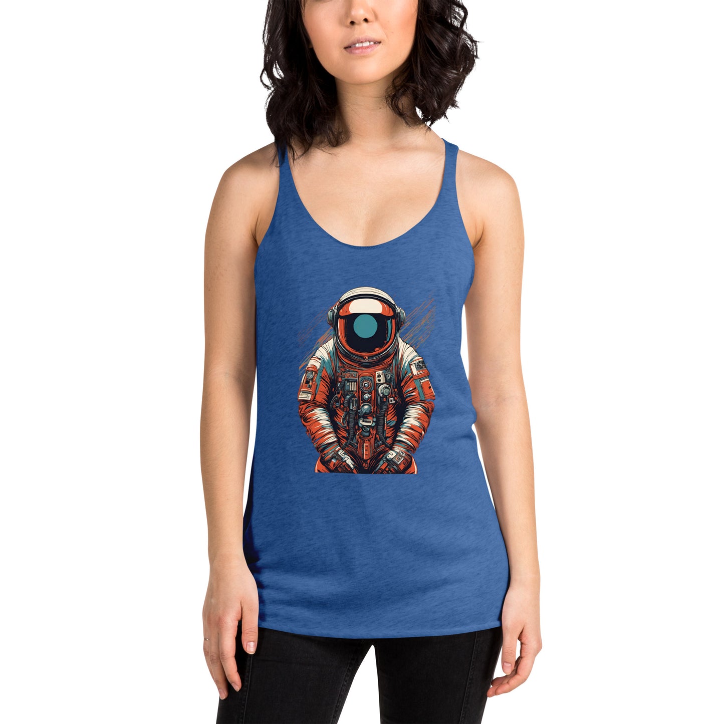 Astronaut No. 9 - Women's Racerback Tank