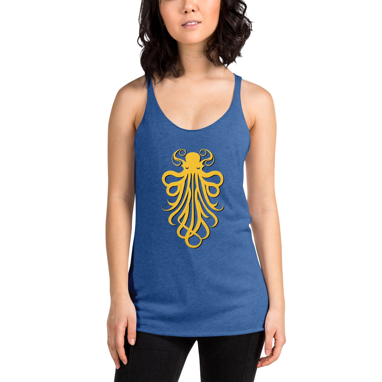 Awesome Orange Octopus No. 4 - Women's Racerback Tank