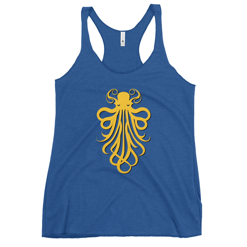 Awesome Orange Octopus No. 4 - Women's Racerback Tank