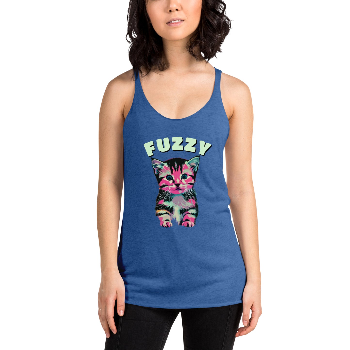 Fuzzy Kitty - Women's Racerback Tank