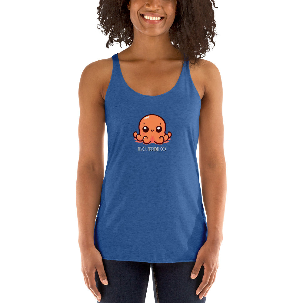 Awesome Orange Octopus No. 5 - Women's Racerback Tank