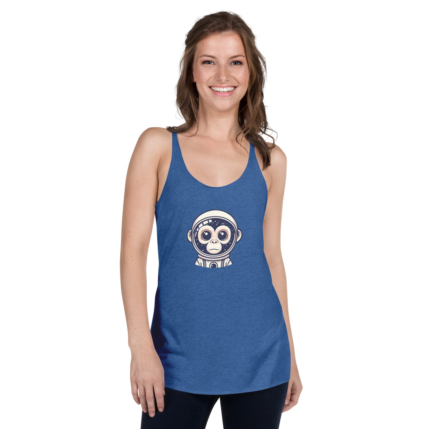 Astro Chimp - Women's Racerback Tank