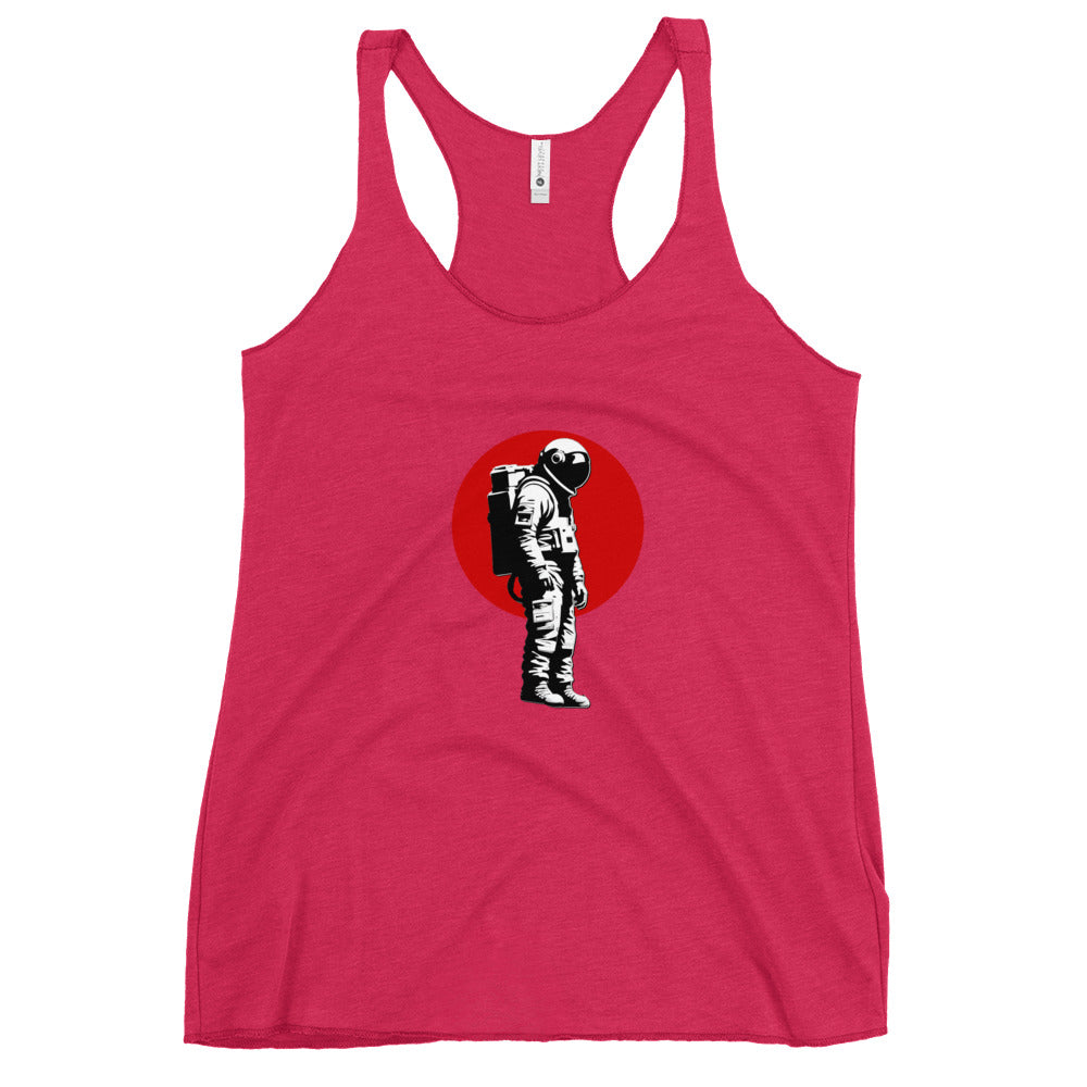 Astronaut No. 7 - Women's Racerback Tank