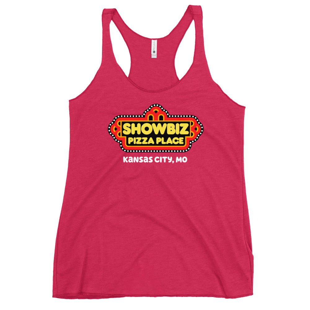 Forgotten Brands - Showbiz Pizza Place - Women's Racerback Tank