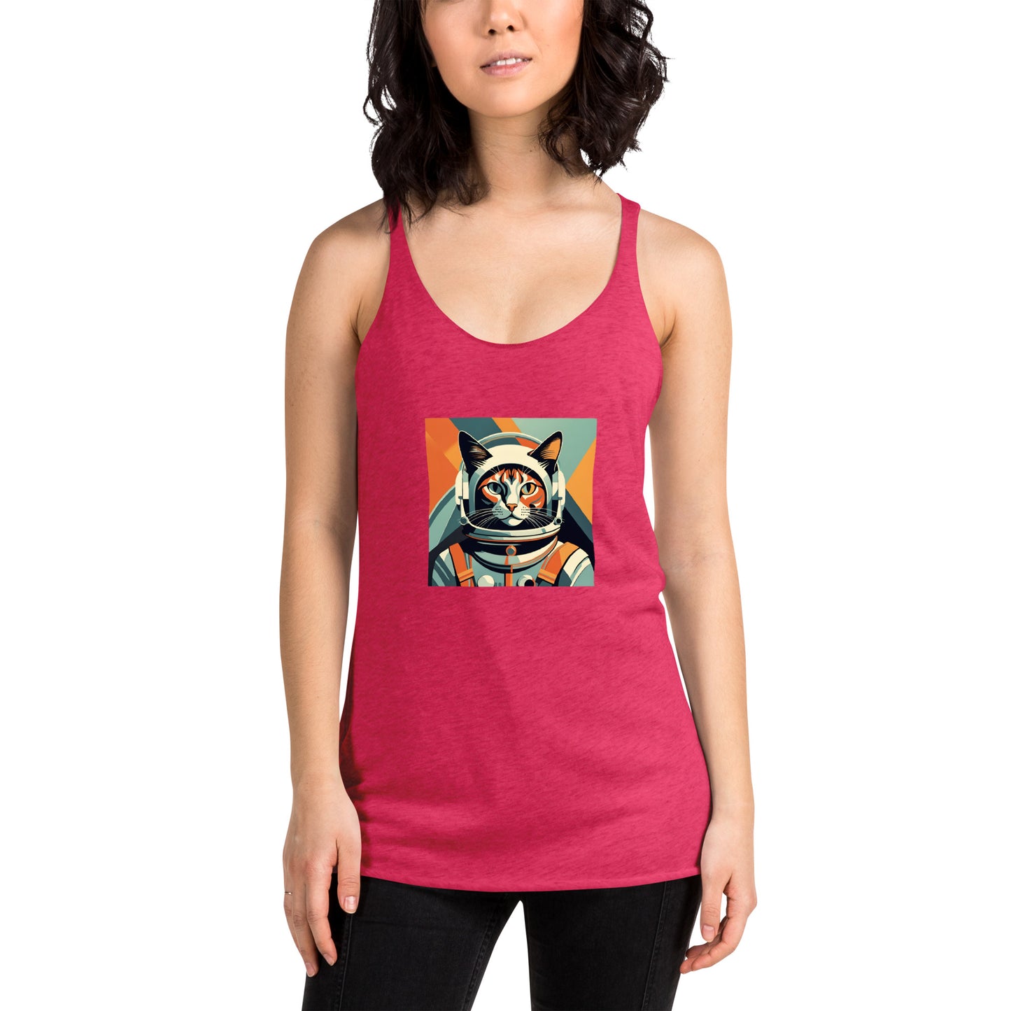 Astro-Kitty - Women's Racerback Tank