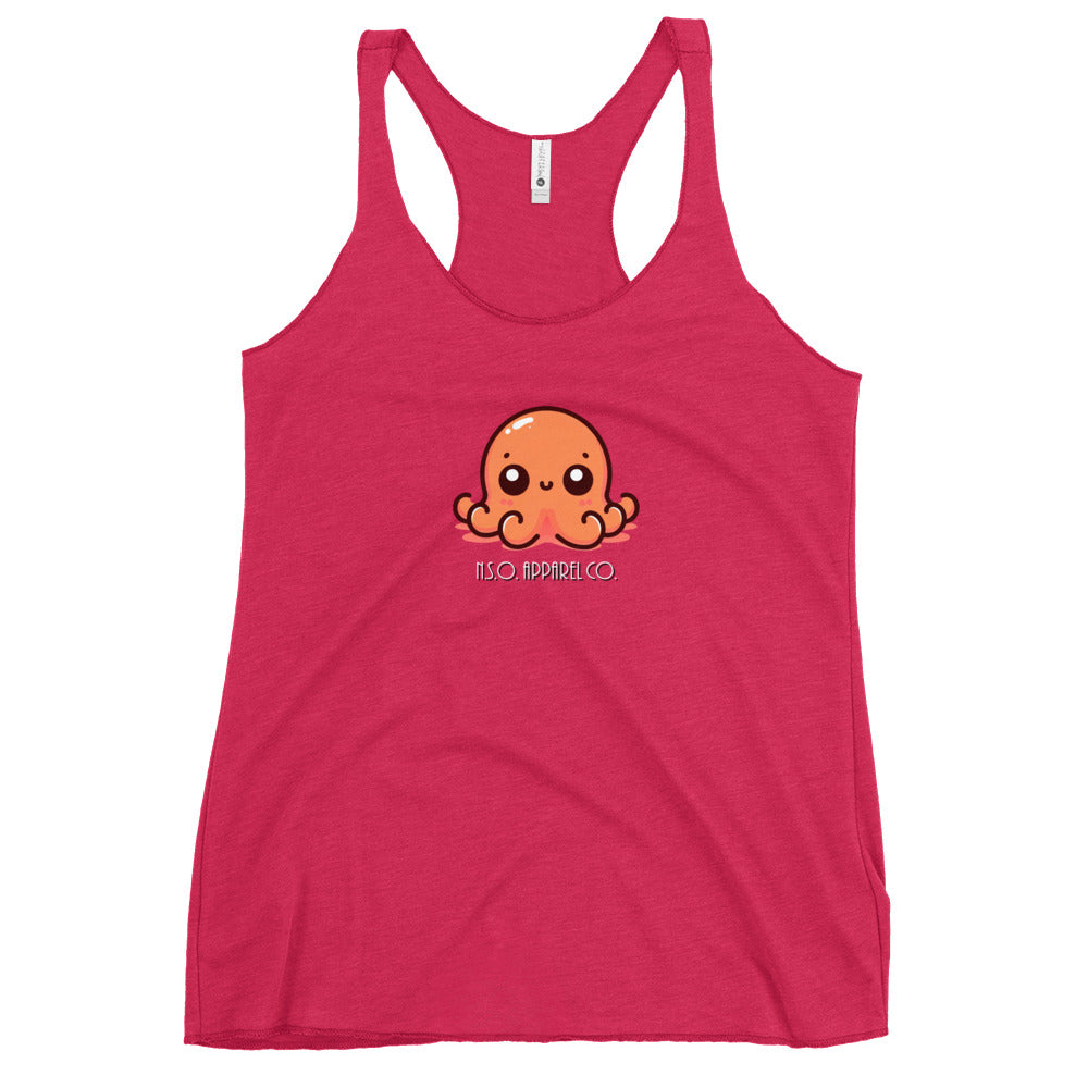 Awesome Orange Octopus No. 5 - Women's Racerback Tank