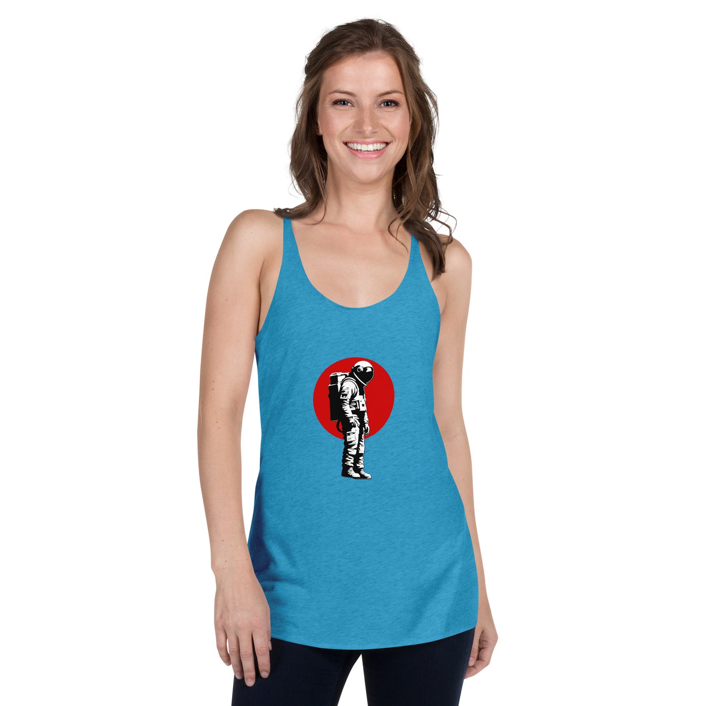 Astronaut No. 7 - Women's Racerback Tank