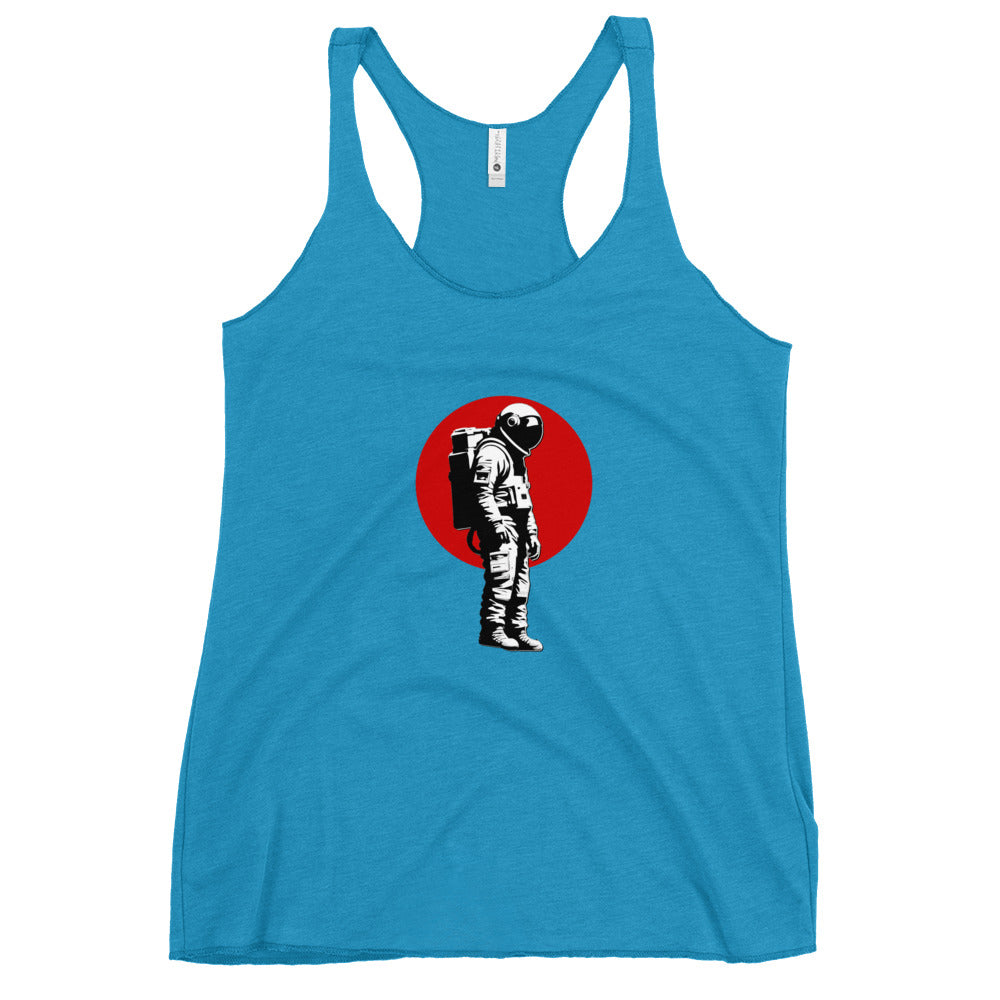 Astronaut No. 7 - Women's Racerback Tank