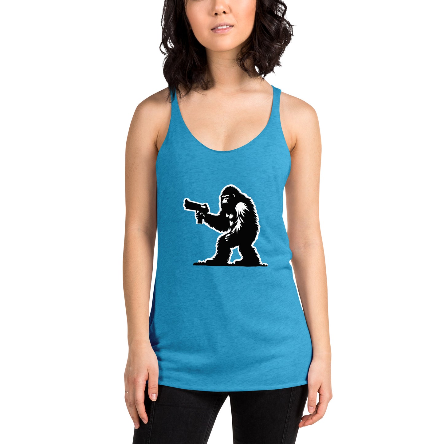 Sasquatch No. 2 - Women's Racerback Tank