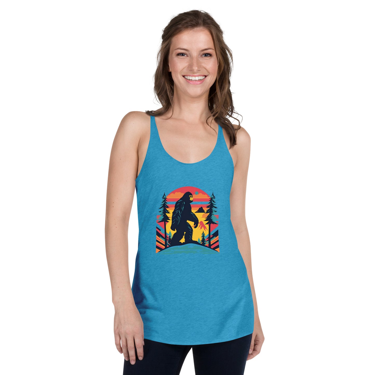 Sasquatch No. 1 - Women's Racerback Tank