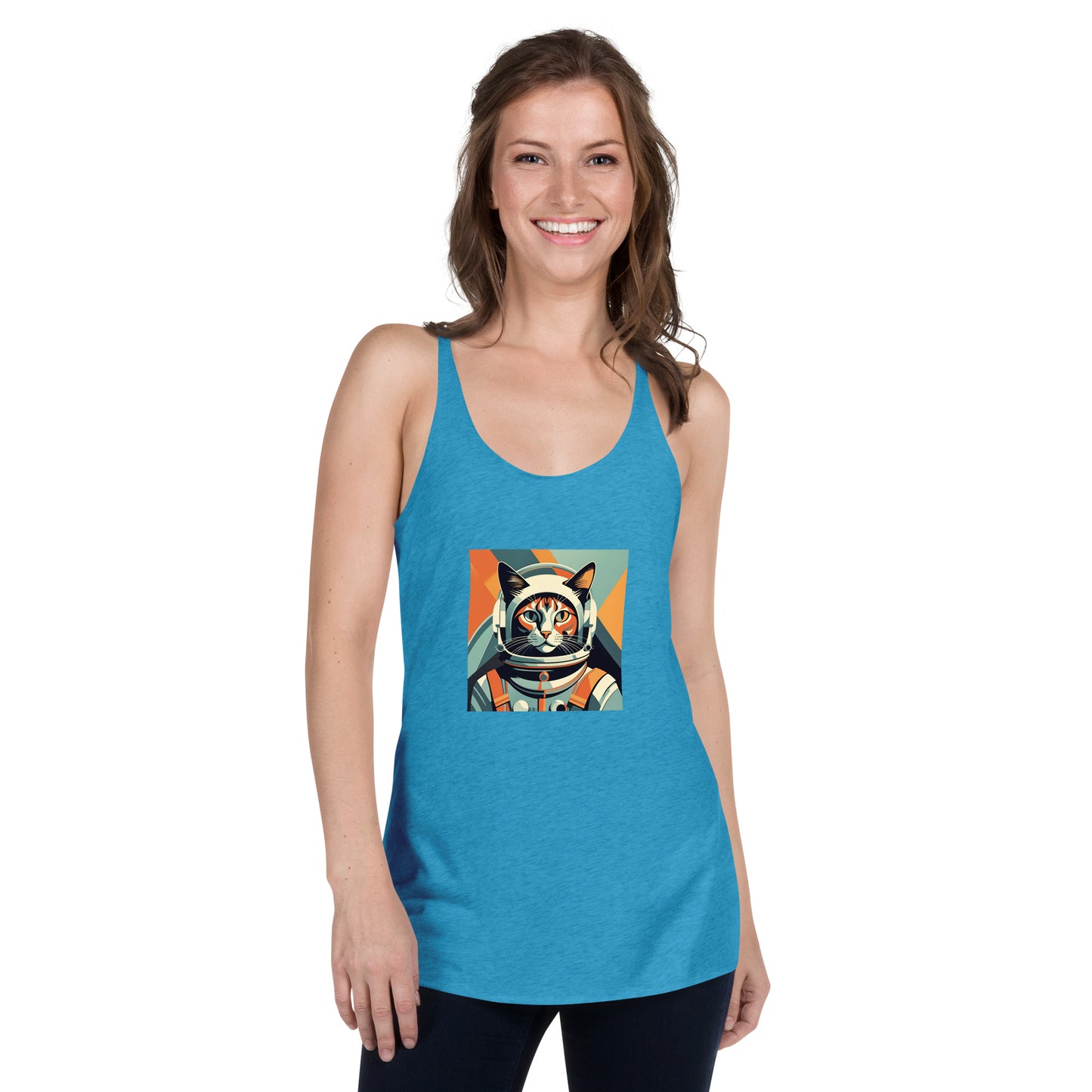 Astro-Kitty - Women's Racerback Tank