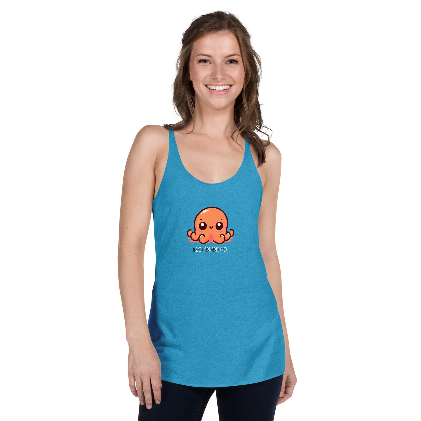 Awesome Orange Octopus No. 5 - Women's Racerback Tank