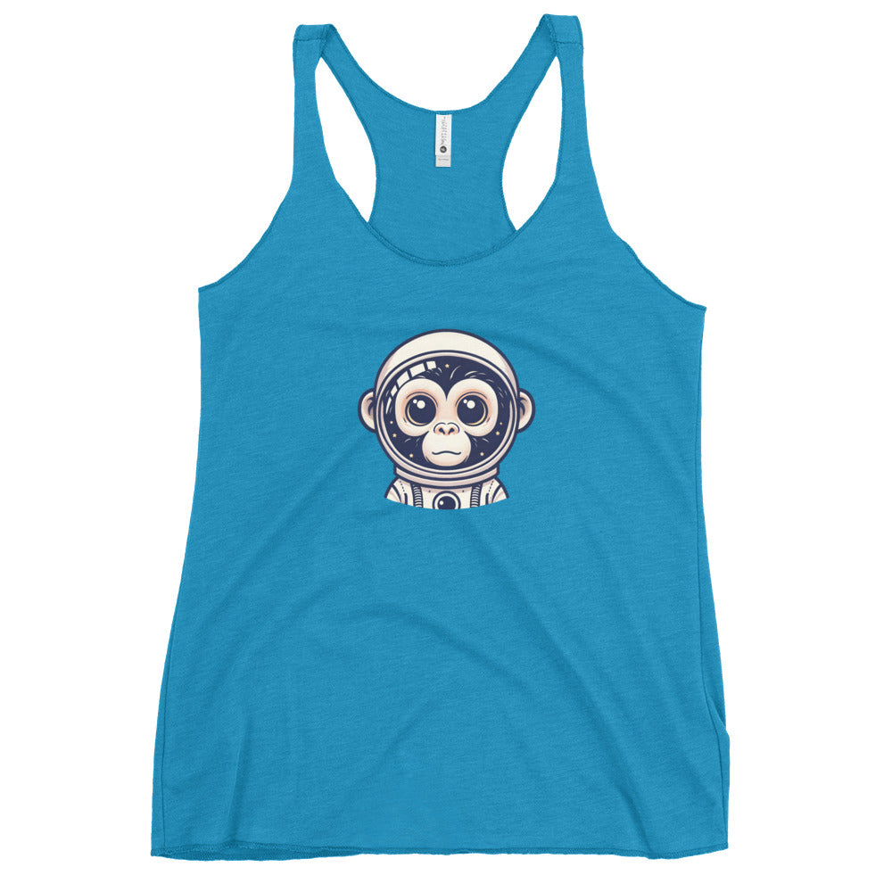 Astro Chimp - Women's Racerback Tank